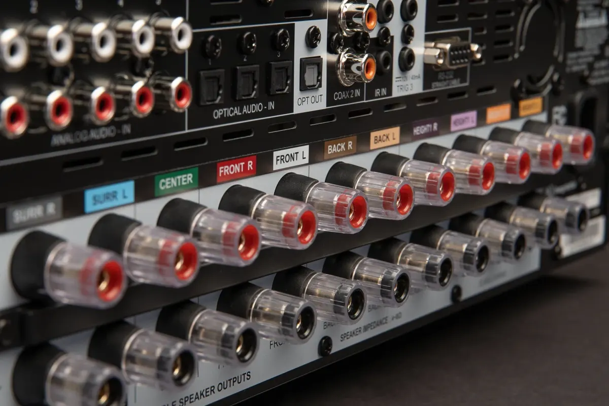 MRX-1140 8K Surround Sound Receiver, top view at Toma Audio