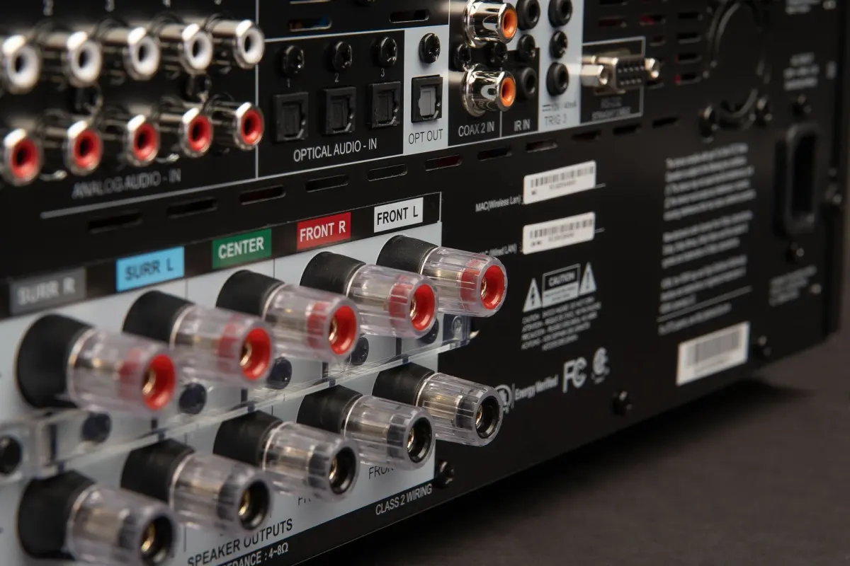 MRX-540 4K Surround Sound Receiver, top view at Toma Audio