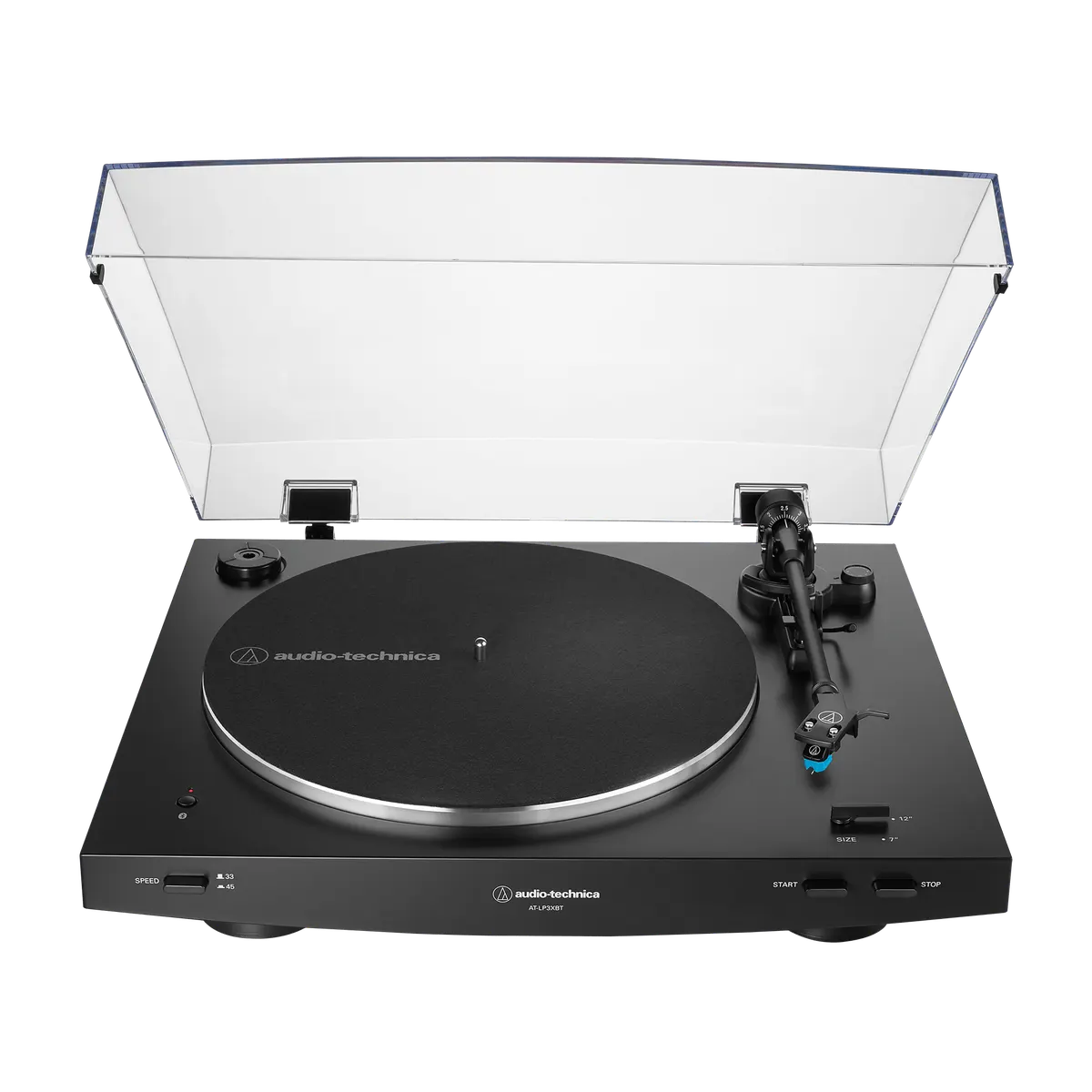 AT-LP3XBT Automatic Belt-Drive Turntable, front view at Toma Audio