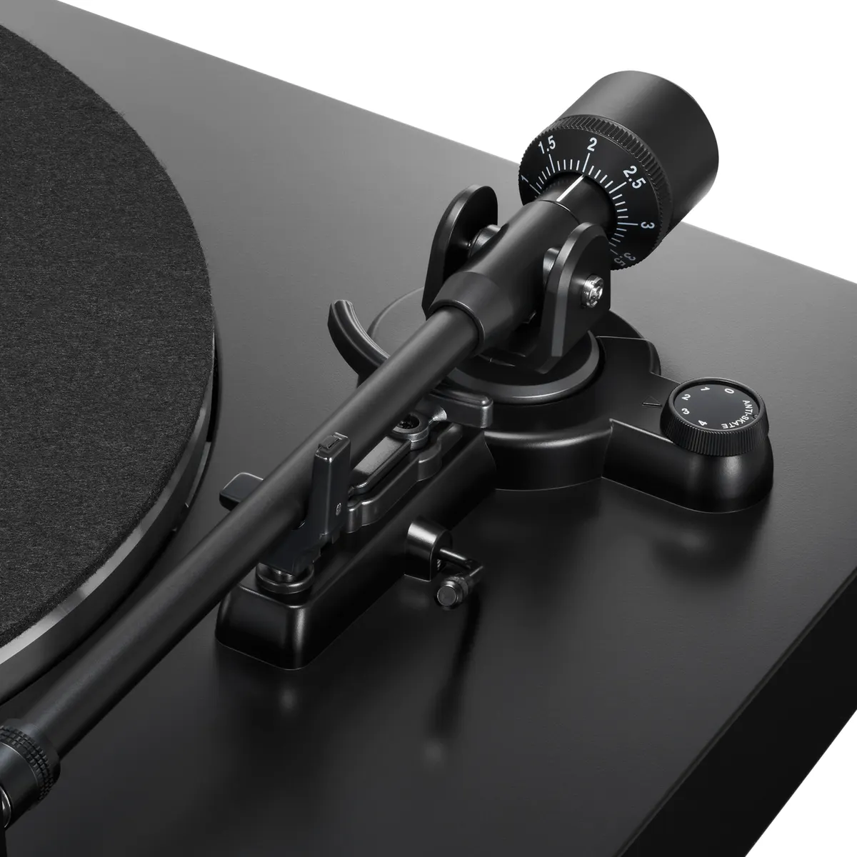AT-LP3XBT Automatic Belt-Drive Turntable, rear view at Toma Audio