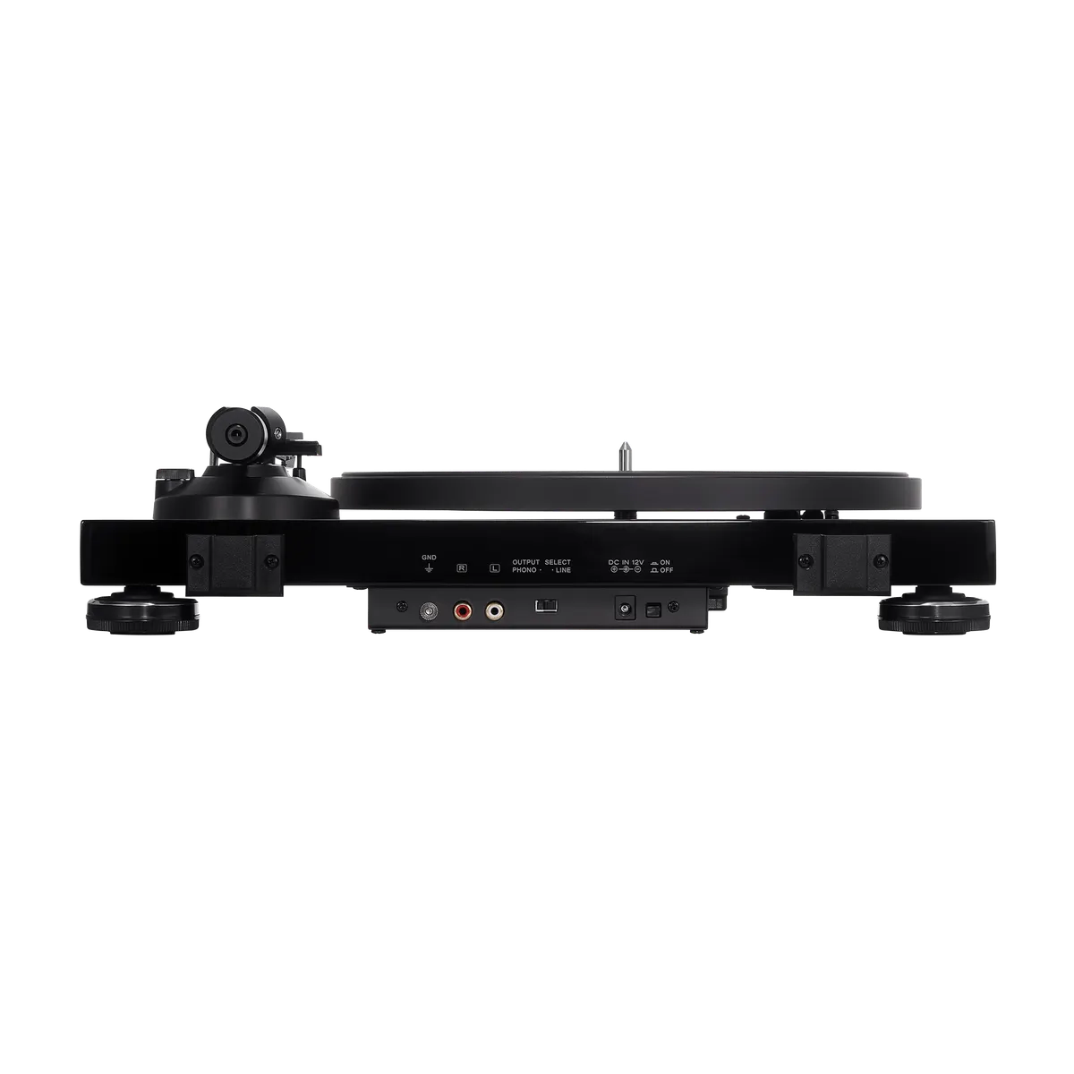 AT-LPW50PB Belt-Drive Turntable, platter detail at Toma Audio