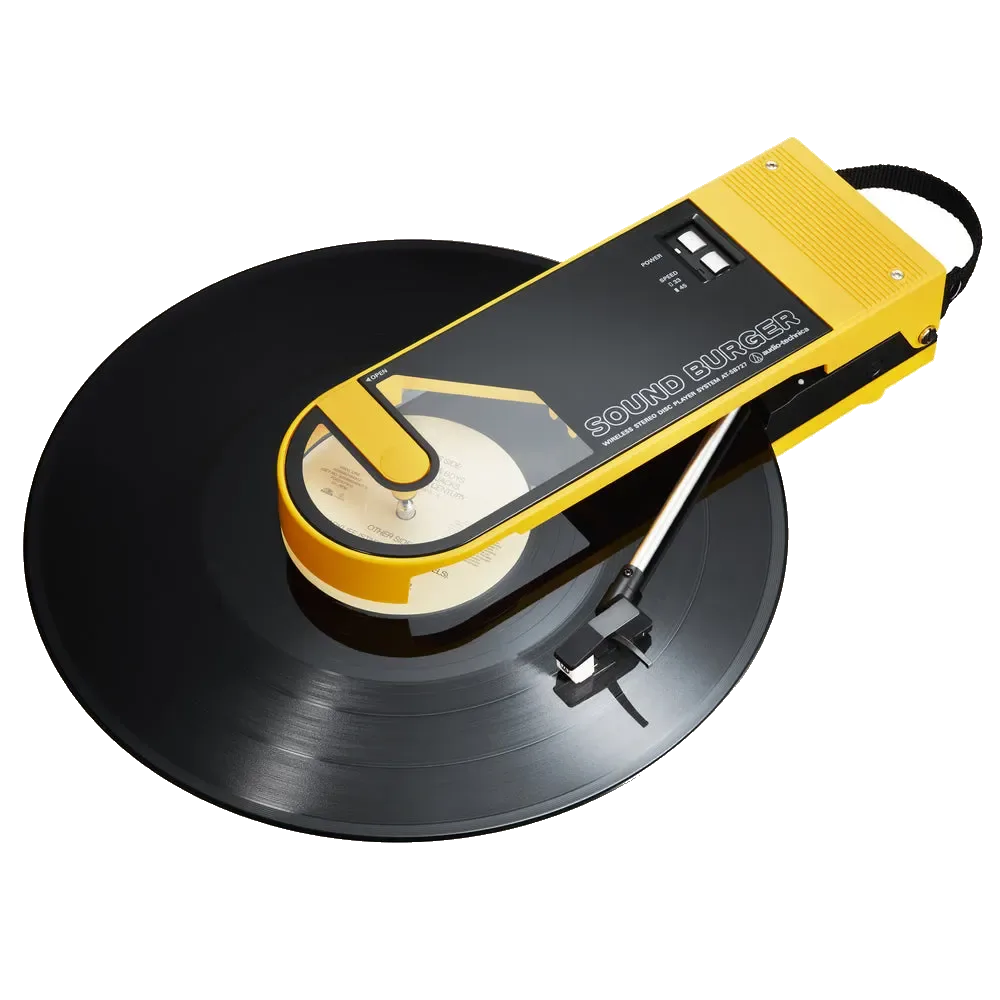 AT-SB727 Sound Burger, record-playing view at Toma Audio