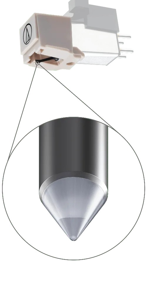 ATN3600L Replacement Stylus, stylus construction diagram at Toma Audio