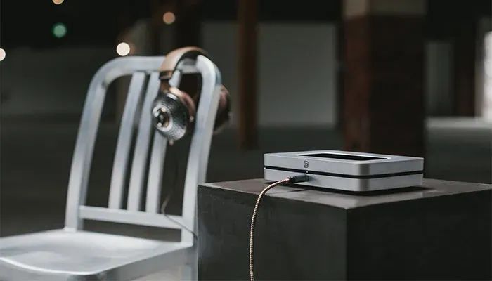 Bluesound NODE X, lifestyle view at Toma Audio