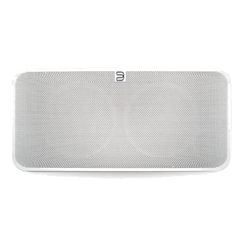 Bluesound PULSE 2i, white front view at Toma Audio