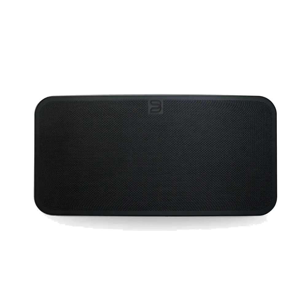 Bluesound PULSE MINI 2i, black front view at Toma Audio