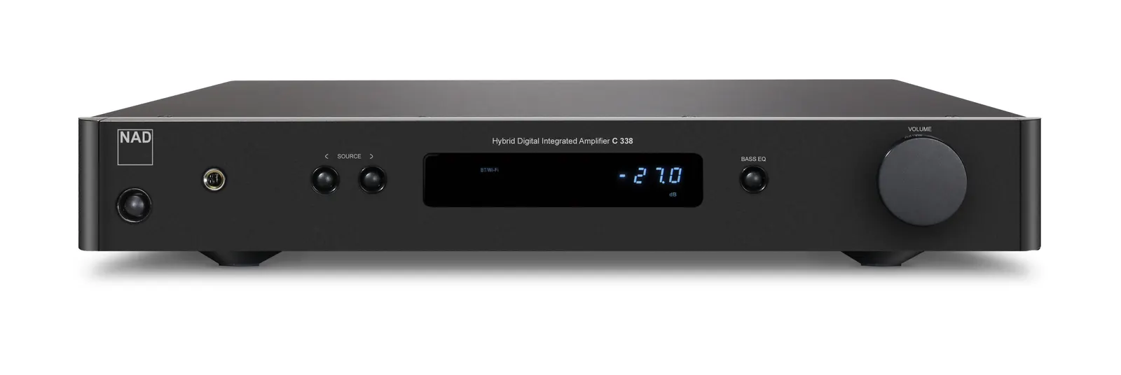 NAD C 338 Integrated Streaming Amplifier - [2x50W DAC BT Wi-Fi USB Phono] at Toma Audio
