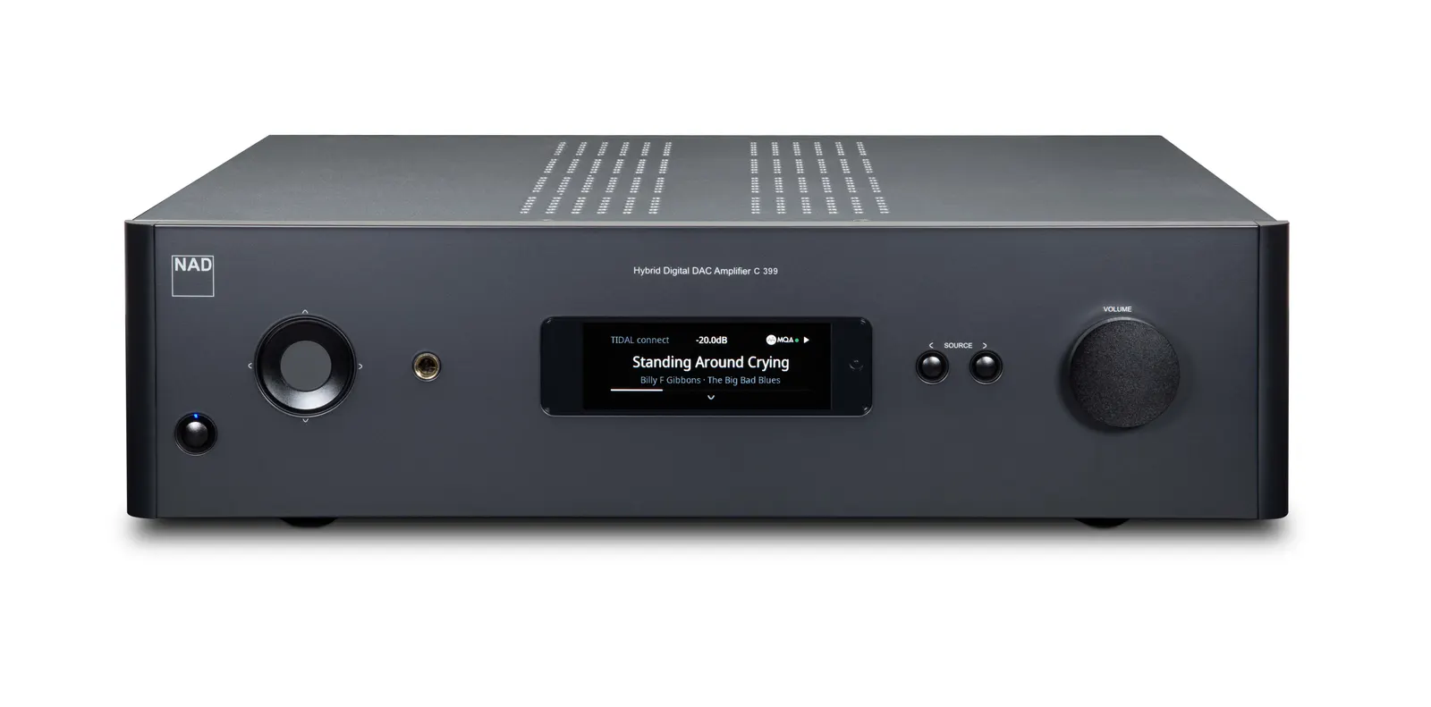 NAD C 399 Integrated Streaming Amplifier - [2x180W DAC USB BT Wi-Fi BluOS HDMI Phono] at Toma Audio