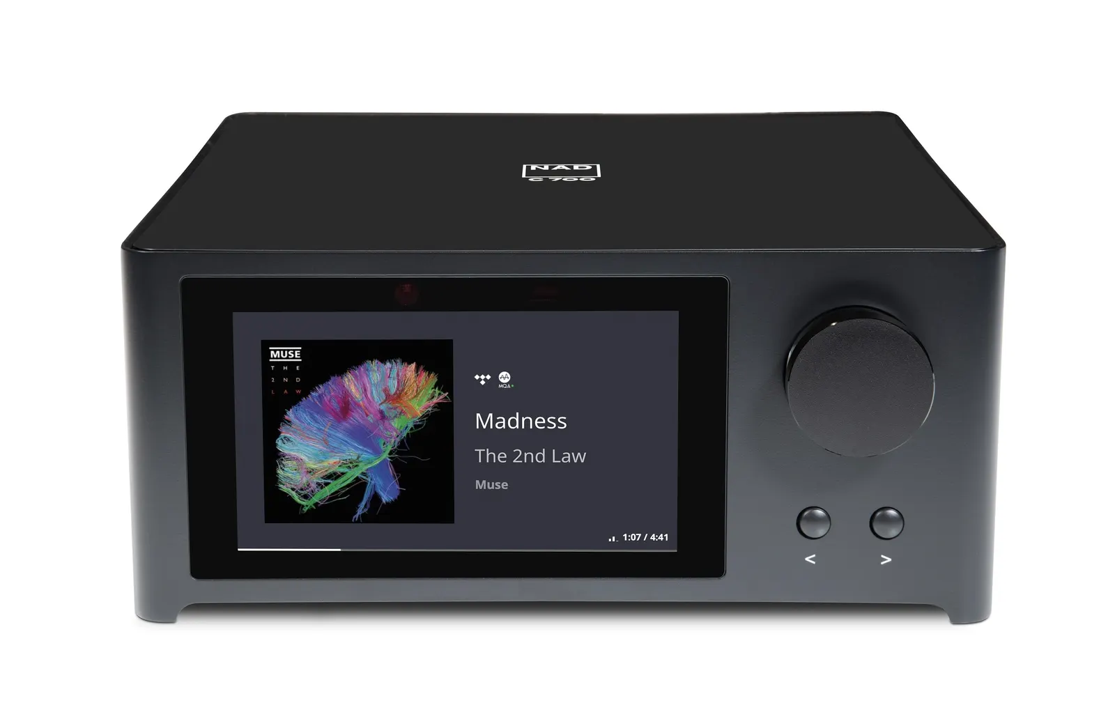 NAD C 700 Integrated Streaming Amplifier - [2x120W DAC USB BT Wi-Fi BluOS HDMI Phono] at Toma Audio