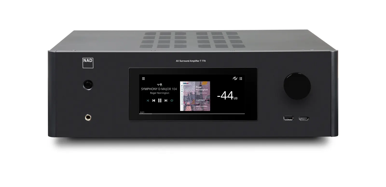 NAD T 778 AVR - [9.2x85W 4K DAC BluOS Wi-Fi USB BT Phono] at Toma Audio