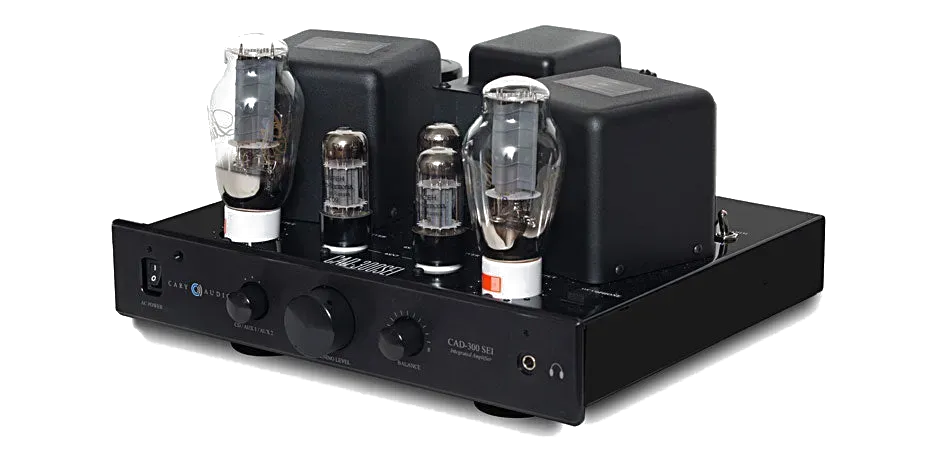 Cary Audio CAD-300SEI Integrated Amplifier - [2x15W], left view at Toma Audio