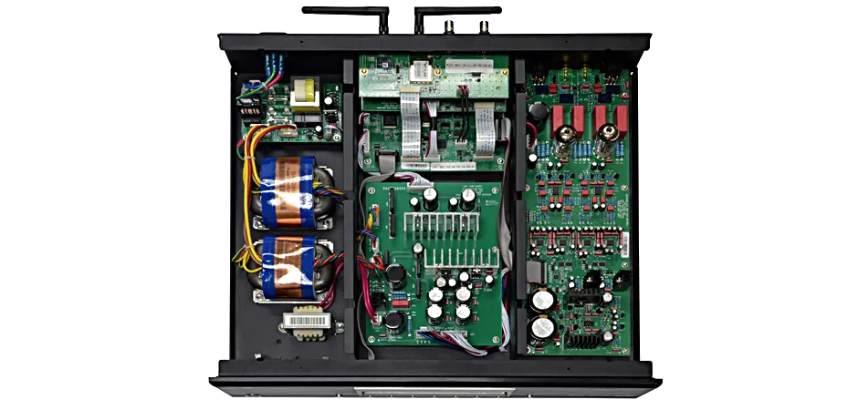 Cary Audio DAC-200ts Digital to Analog Converter - [DAC USB-PC BT], internal view at Toma Audio