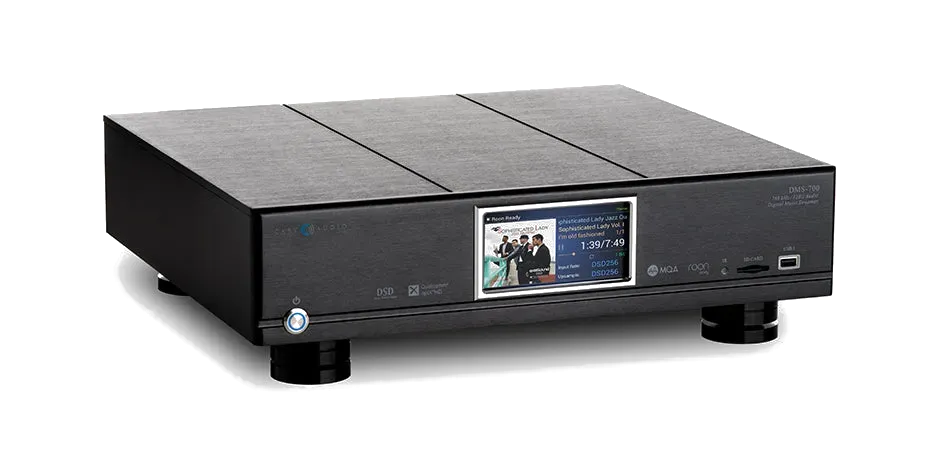 Cary Audio DMS-700 Network Player - [DAC USB Wi-Fi BT], right view at Toma Audio