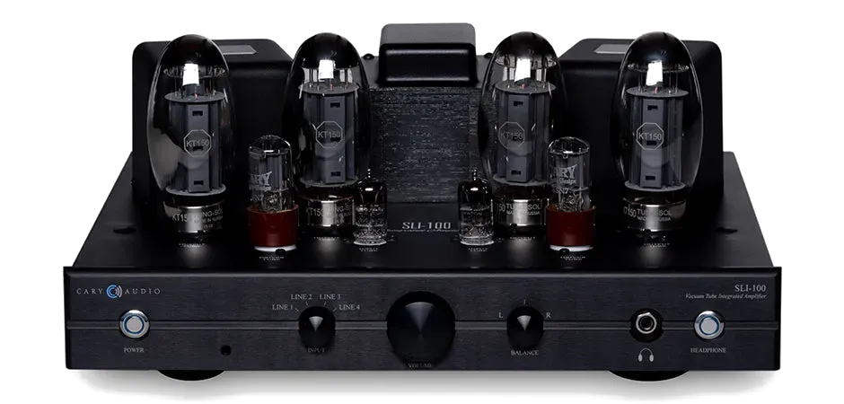 Cary Audio SLI-100 Integrated Amplifier - [2x100W], front view at Toma Audio