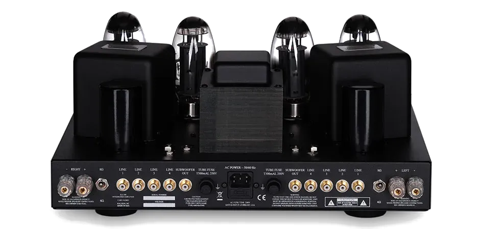 Cary Audio SLI-100 Integrated Amplifier - [2x100W], rear view at Toma Audio