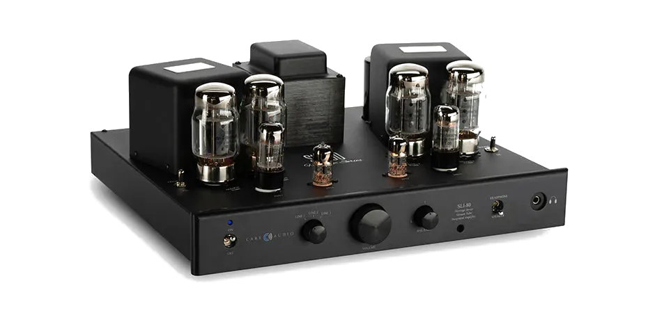 Cary Audio SLI-80S Integrated Amplifier - [2x80W], left view at Toma Audio