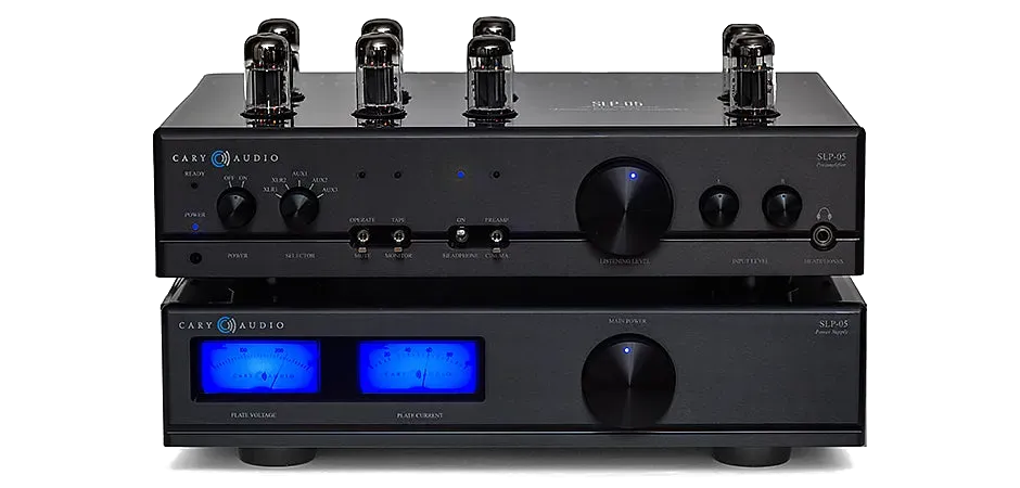 Cary Audio SLP-05 Preamplifier - [Pre], front view at Toma Audio