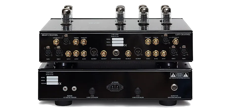 Cary Audio SLP-05 Preamplifier - [Pre], rear view at Toma Audio