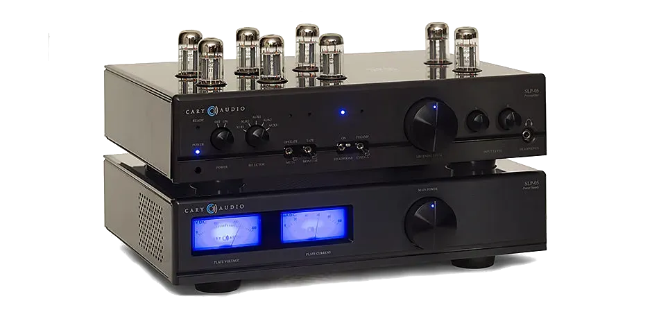 Cary Audio SLP-05 Preamplifier - [Pre], right view at Toma Audio