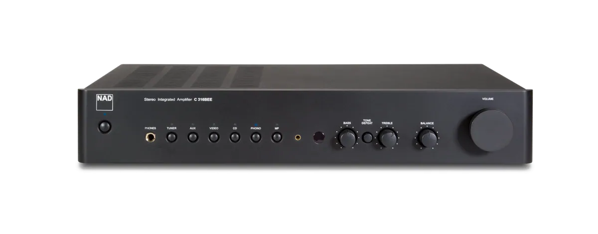 NAD C 316BEE v2 Integrated Amplifier - [2x45W Phono] at Toma Audio