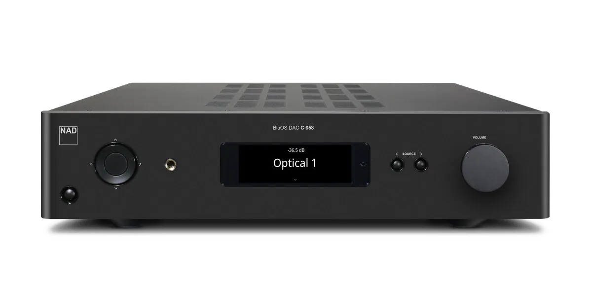 NAD C 658 Streaming Dac and Preamplifier - [DAC PRE USB BT Wi-Fi BluOS Phono] at Toma Audio