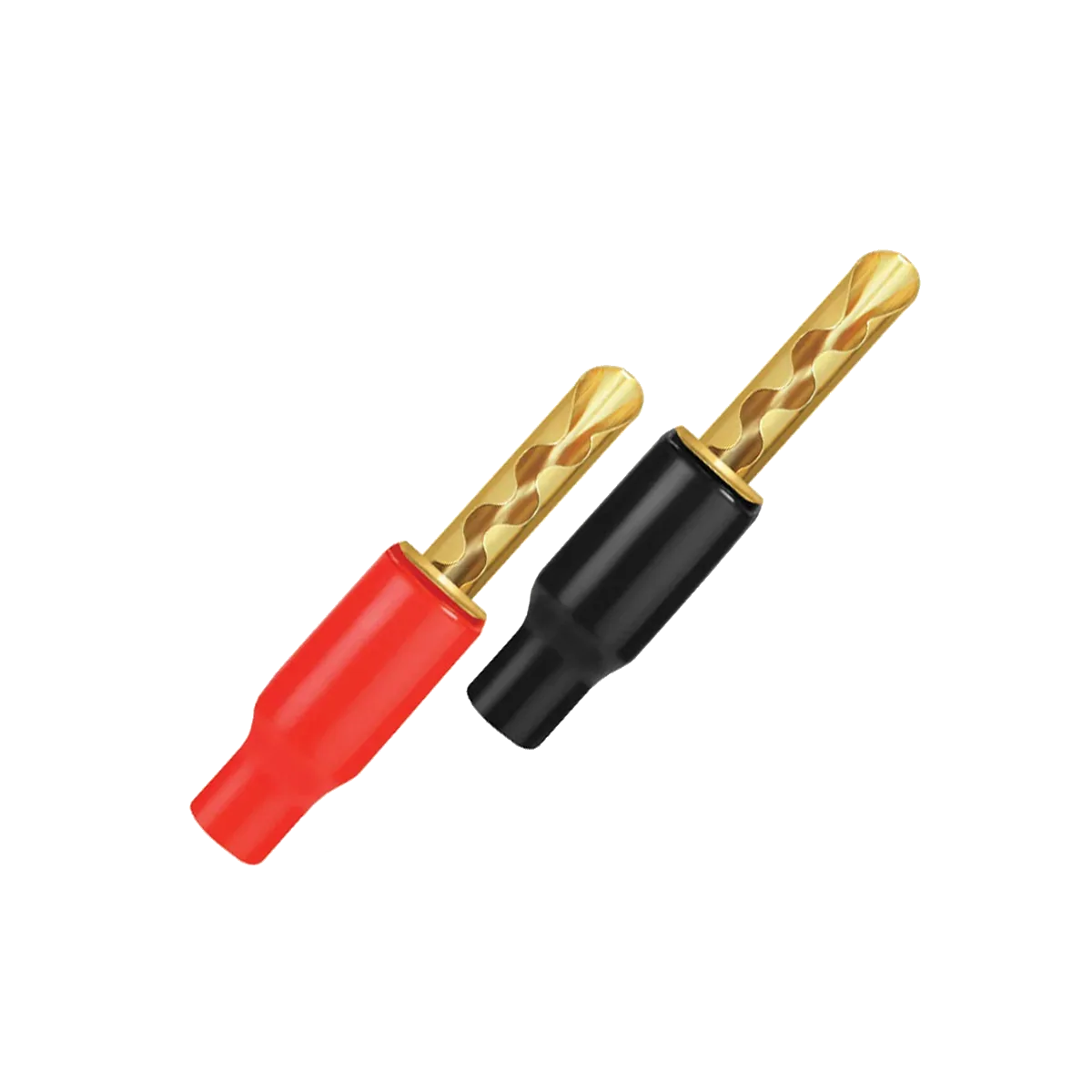 Wireworld Crimp Banana Plugs Gold (Pair) at Toma Audio