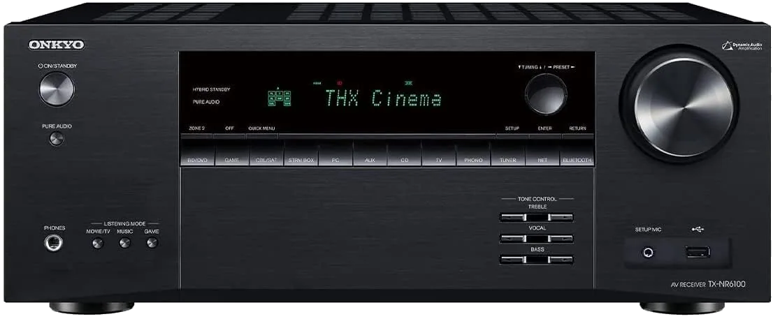 Onkyo TXNR6100 7.2 THX Certified Surround Receiver at Toma Audio