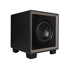 Episode MEGA S Series 8" Sealed Subwoofer with 120Wat Amplifier Black at Toma Audio