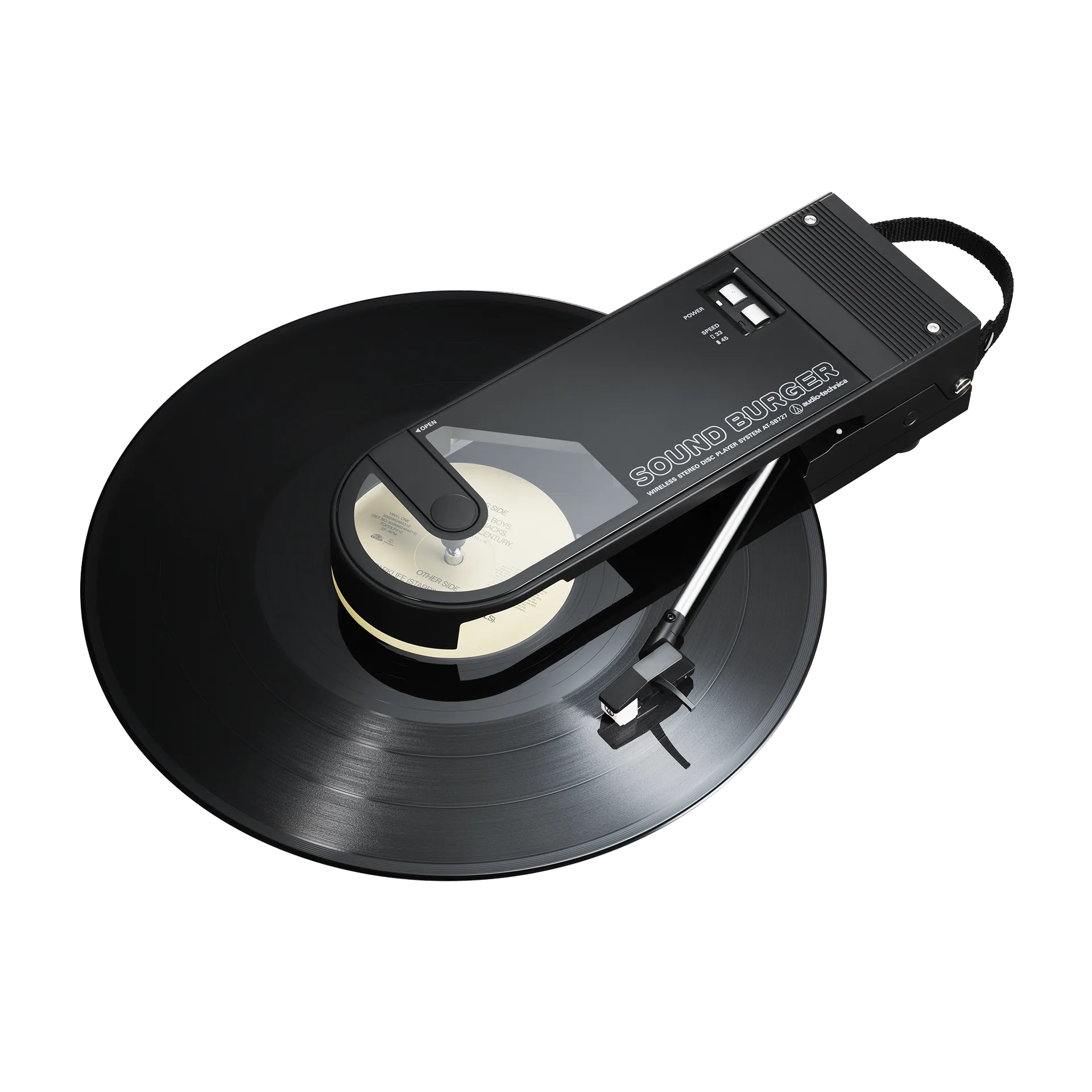 Audio Technica AT-SB727 Sound Burger Portable Record Player - [LP BT] at Toma Audio