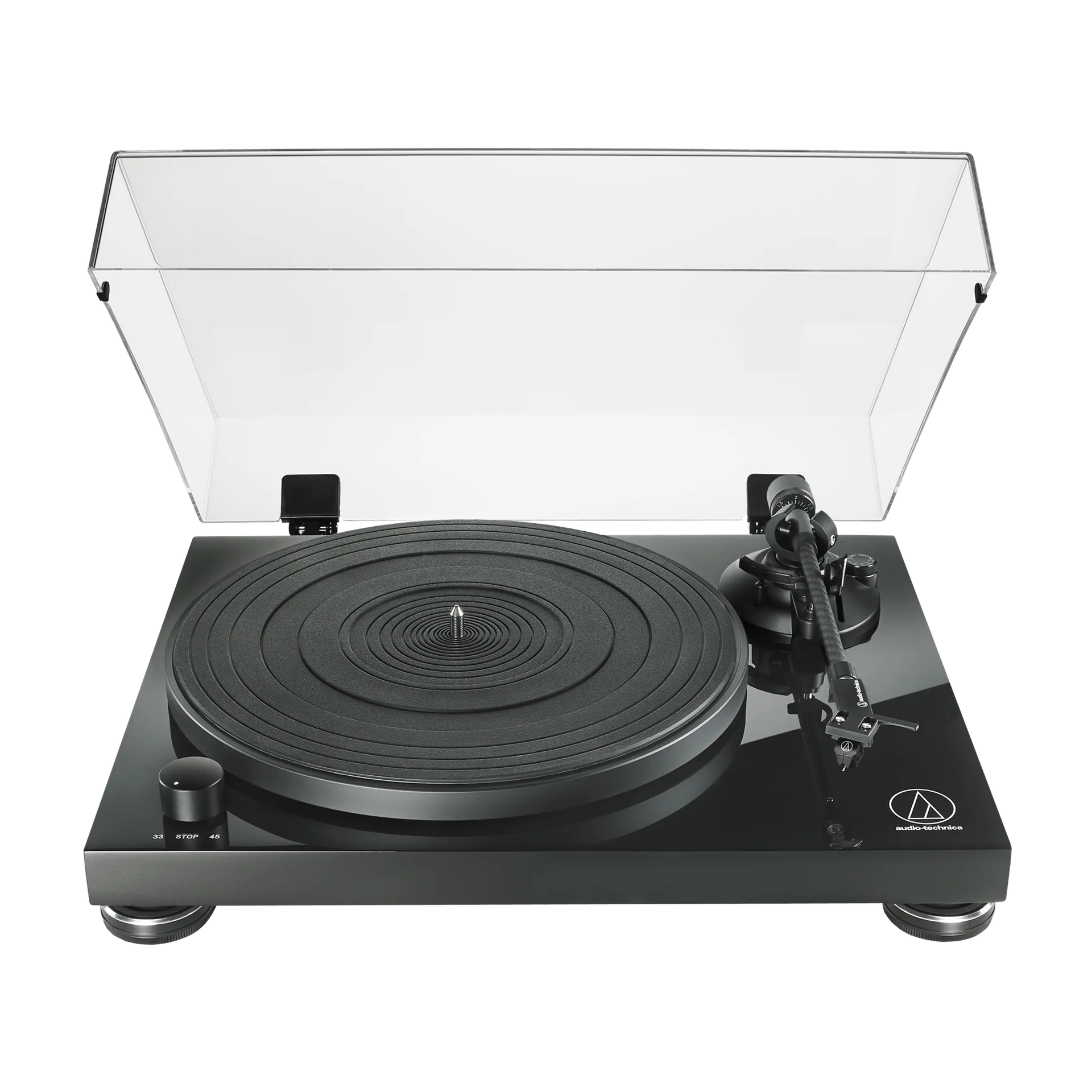 Audio Technica AT-LPW50PB - Fully Manual Belt-Drive Turntable - [LP Phono Manual] at Toma Audio