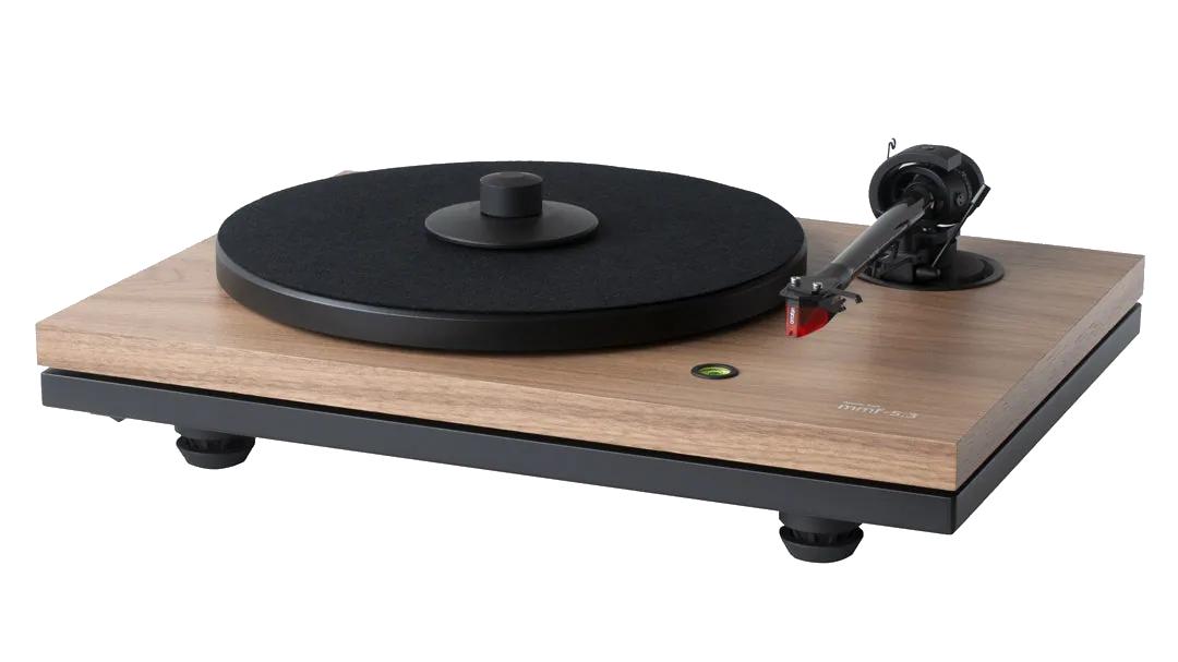 Music Hall mmf-5.3 se Walnut Manual Turntable - [LP Manual] at Toma Audio