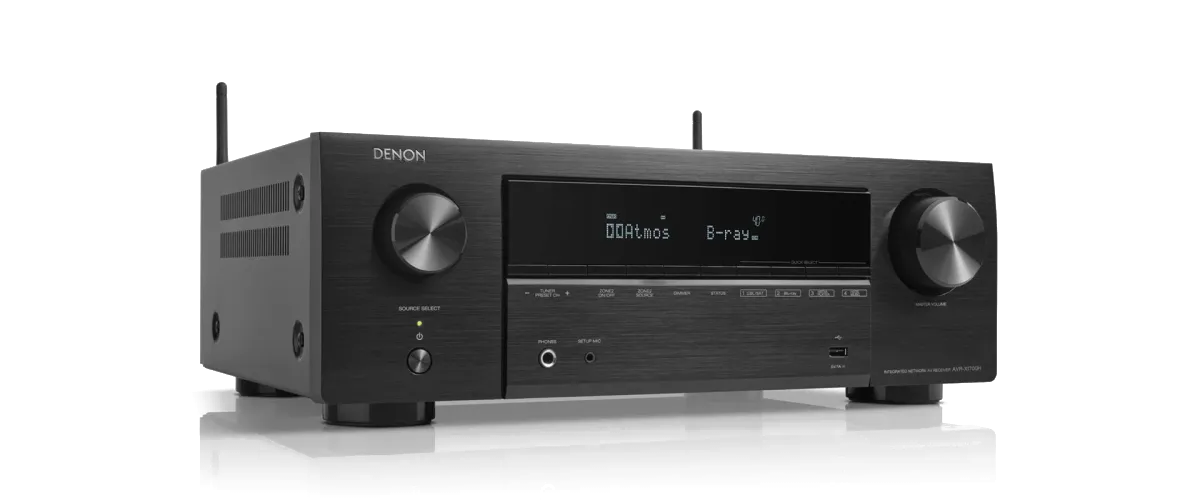 Denon AVR-X1700H Surround Sound Receiver - [7.2x80W 8K BT Wi-Fi HEOS USB Phono], D AVR X1700H E2 E1c StudioR  A8076e30 Cd88 45a5 B857 E34f639ce916 at Toma Audio