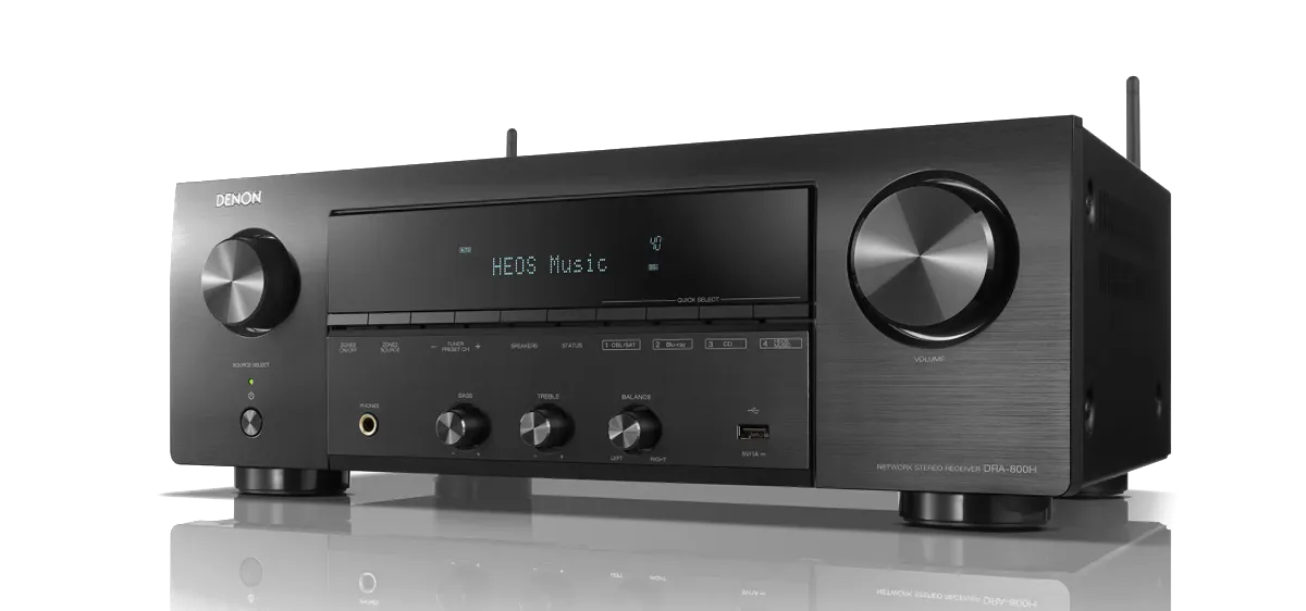 Denon DRA-800H Stereo Receiver - [2x100W BT Wi-Fi HEOS DAC USB Phono Tuner HDMI], D SDA 800H Gallery 3 at Toma Audio