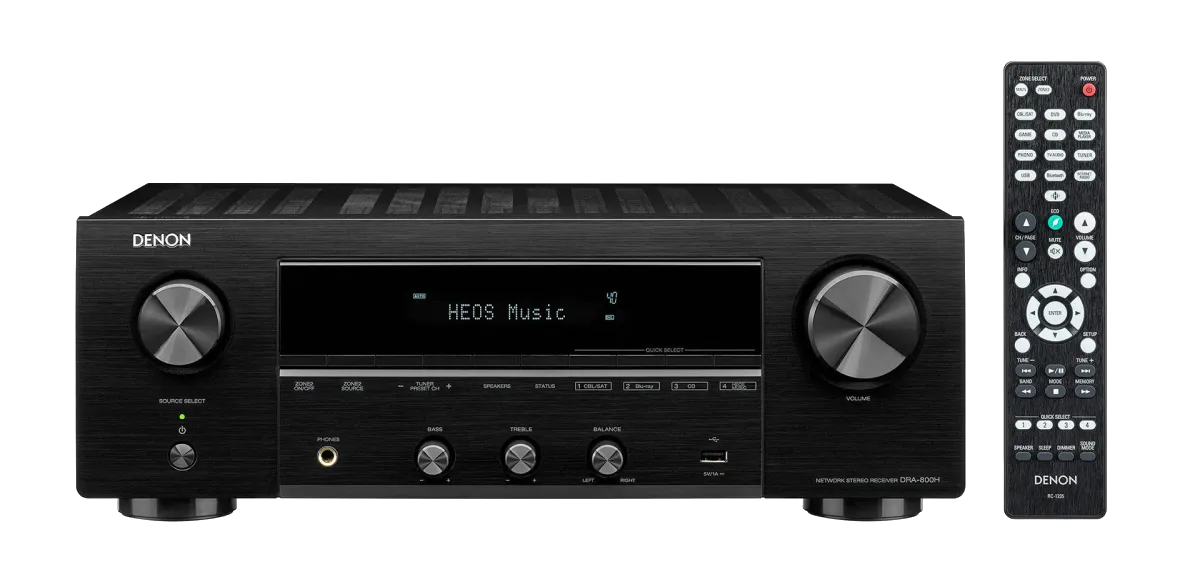 Denon DRA-800H Stereo Receiver - [2x100W BT Wi-Fi HEOS DAC USB Phono Tuner HDMI], D SDA 800H Gallery 5 at Toma Audio