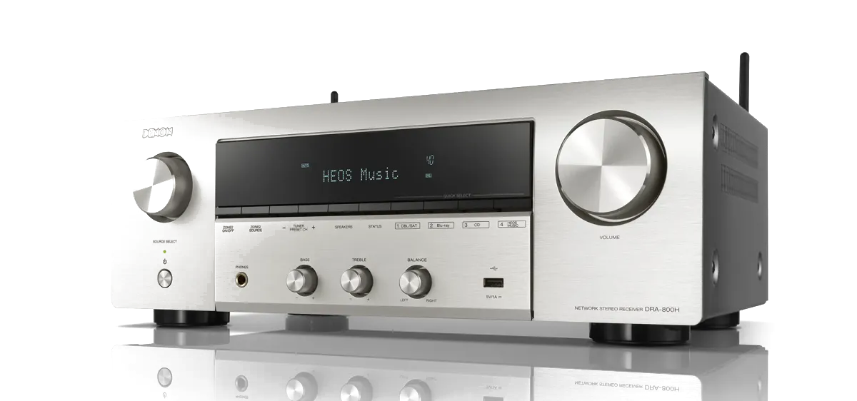 Denon DRA-800H Stereo Receiver - [2x100W BT Wi-Fi HEOS DAC USB Phono Tuner HDMI], D SDA 800H Gallery 2 at Toma Audio