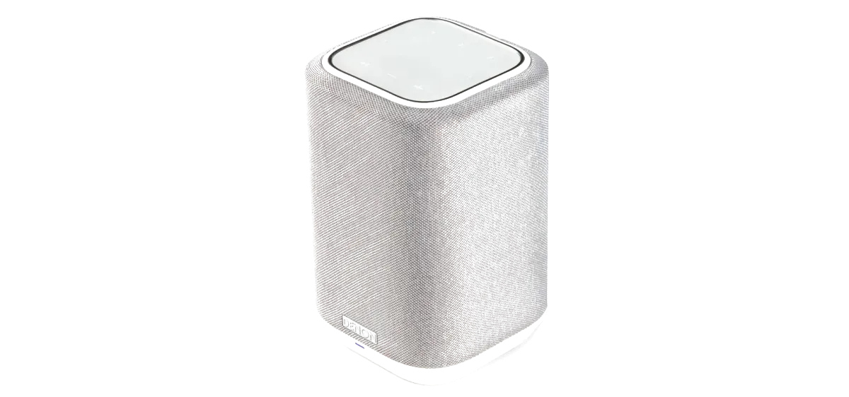 Denon Home 150 Media Player - [BT Wi-Fi USB HEOS], Denon Home 150 White Studio 005 Web at Toma Audio
