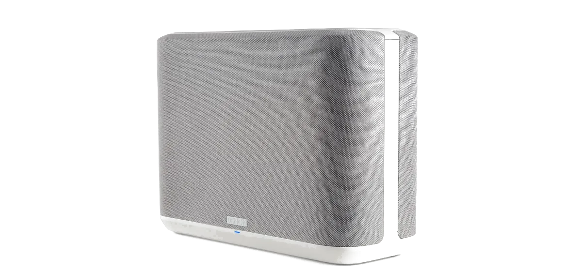 Denon Home 250 Media Player - [BT Wi-Fi USB HEOS], Denon Home 250 White 34 Studio 002 Web at Toma Audio