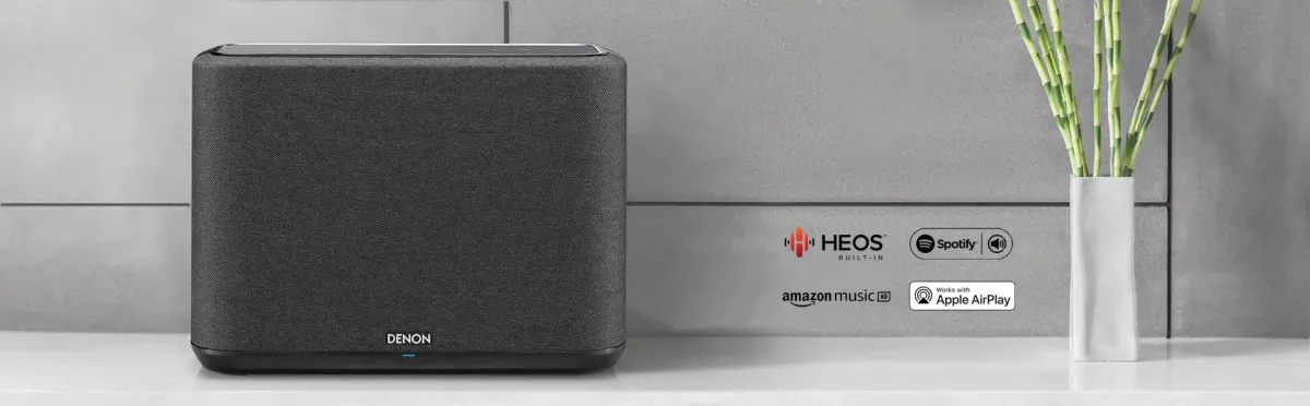 Denon Home 250 Media Player - [BT Wi-Fi USB HEOS], DenonHome250HeaderNoVoice at Toma Audio