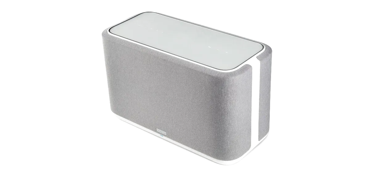Denon Home 350 Media Player - [BT Wi-Fi USB HEOS], Denon Home 350 White Studio 006 Web V3 at Toma Audio