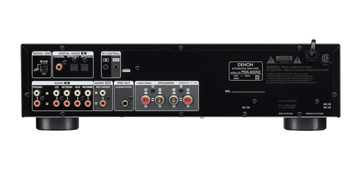 Denon PMA-600NE Stereo Amplifier - [2x45W BT DAC Phono], D PMA 600NE Gallery 5 Eu at Toma Audio