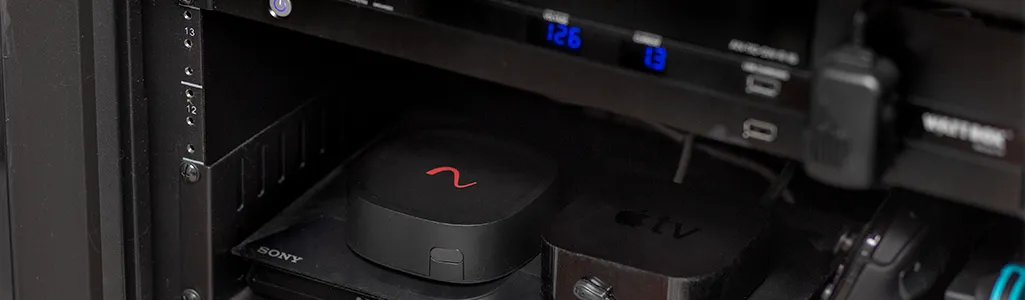 Episode Subwoofer Wireless Transmitter, wireless transmitter rack installation at Toma Audio