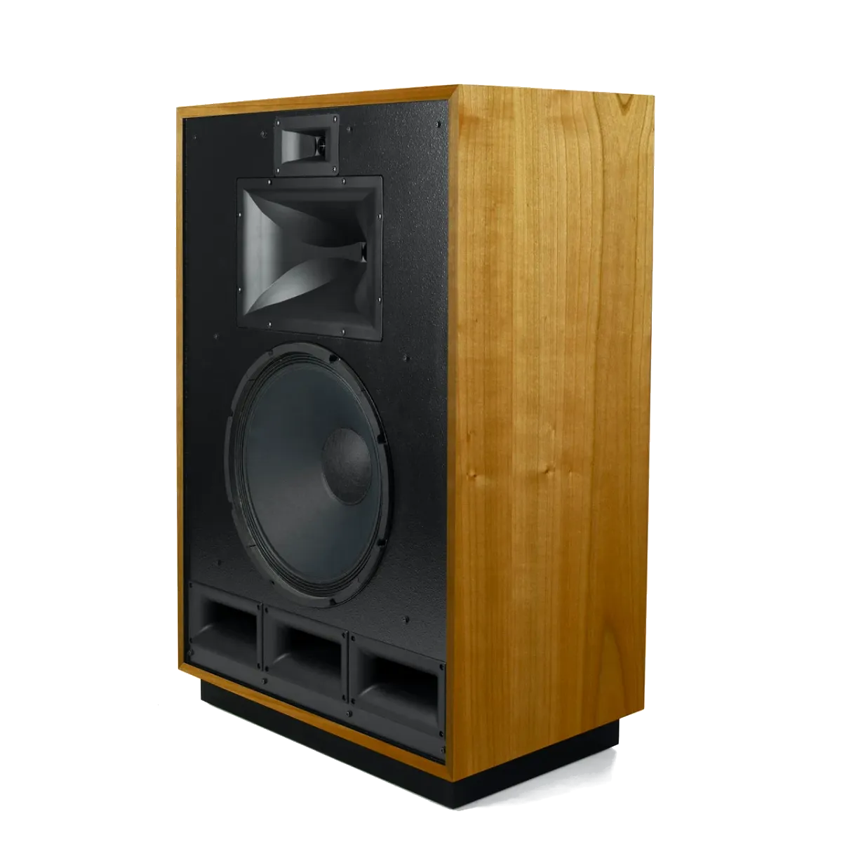 Klipsch Cornwall IV Heritage - [3-Way Horn 15"], Cornwall IV Cherry Left NoGrille at Toma Audio