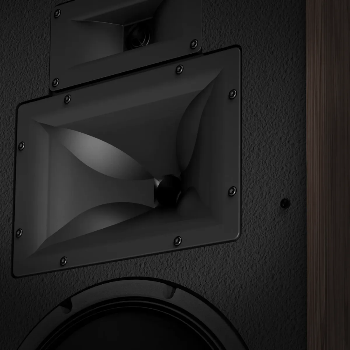 Klipsch Forte IV Heritage - [3-Way Horn 12"], Forte IV Best In Class Tractrix Horn at Toma Audio