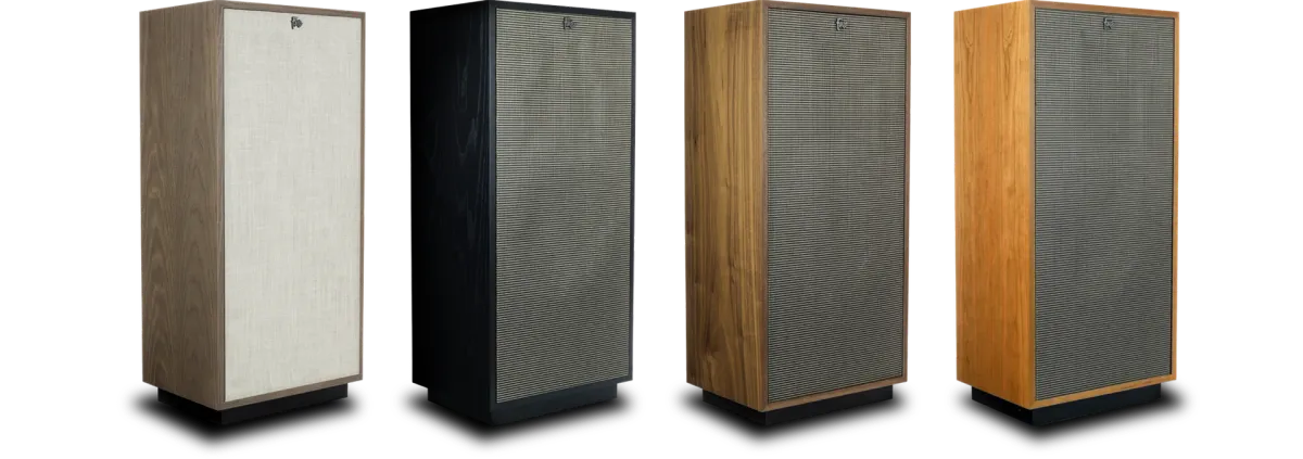 Klipsch Forte IV Heritage - [3-Way Horn 12"], Forte IV Block 8 Four Classic Finishes Large Image  1fe9a6f4 728d 4a9a 81ff 3a850d7f4b93 at Toma Audio