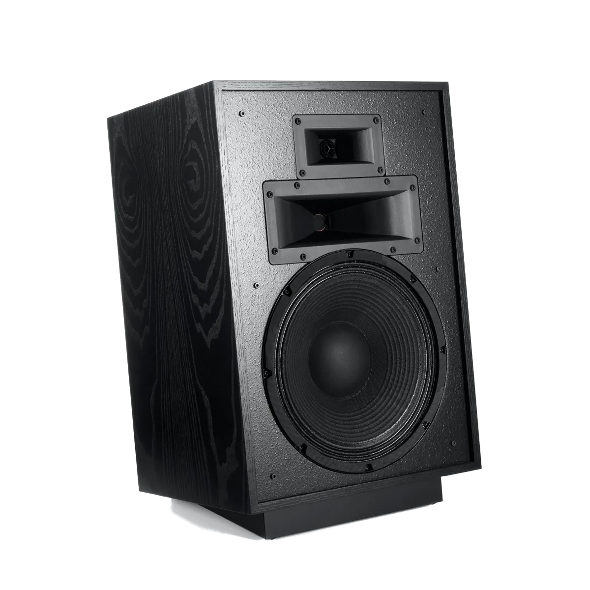 Klipsch Heresy IV Heritage - [3-Way Horn 12"], Heresy IV Black Ash Right at Toma Audio