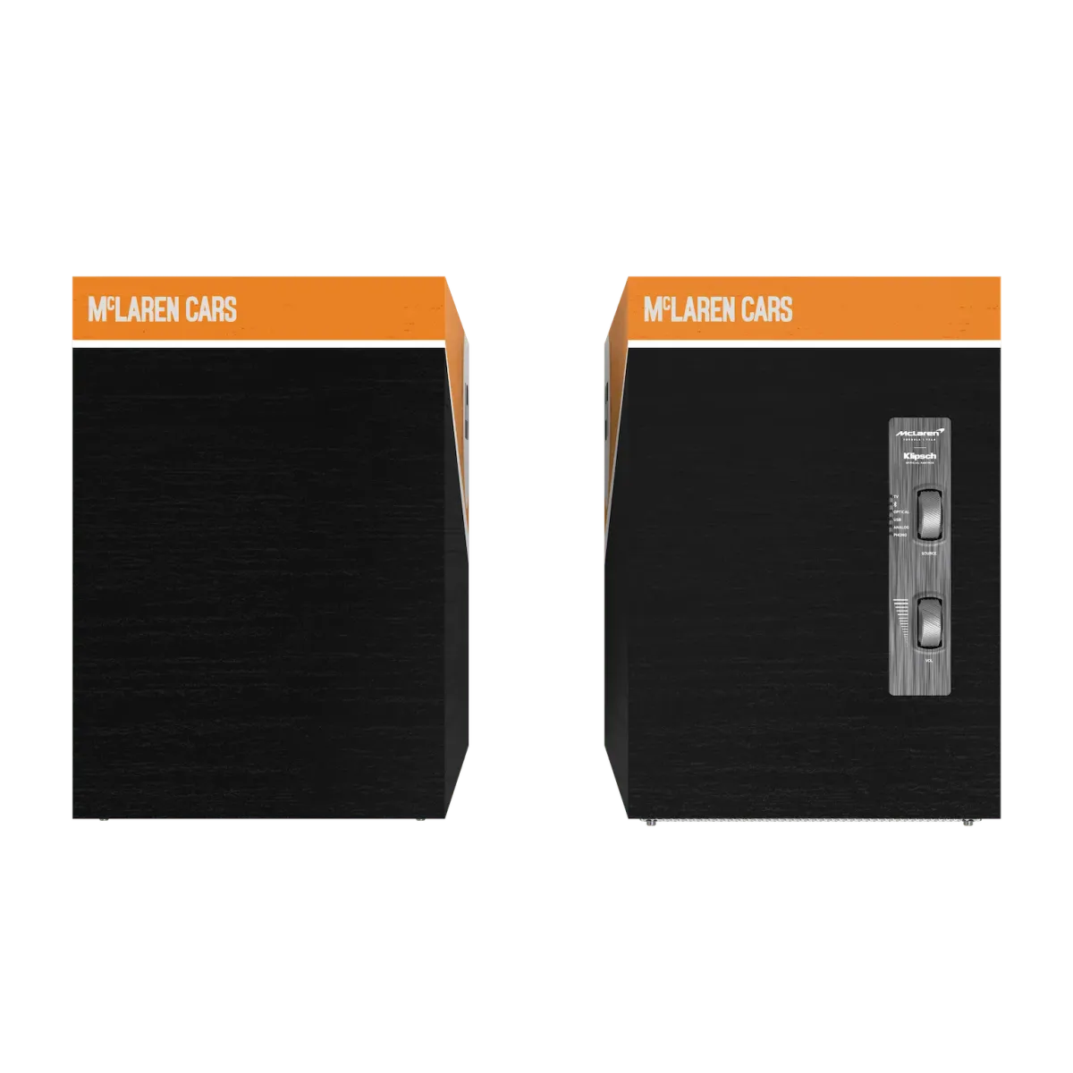 Klipsch The Nines McLaren Edition - [2x120W BT DAC USB-PC Phono HDMI], Nines McLaren Top at Toma Audio