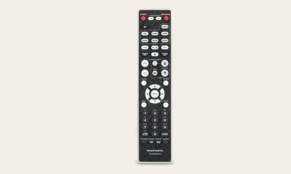 Marantz CD6007, remote control at Toma Audio