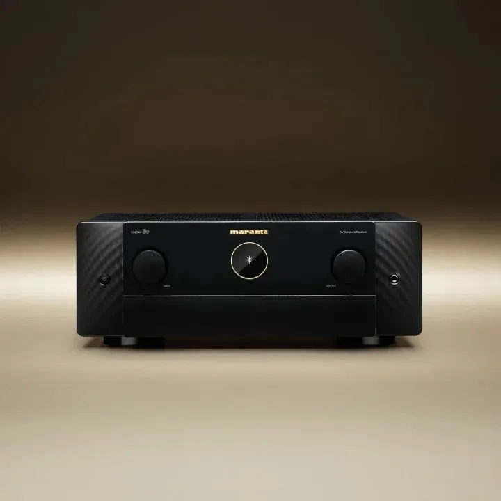 Marantz CINEMA 50, front view in a listening room at Toma Audio