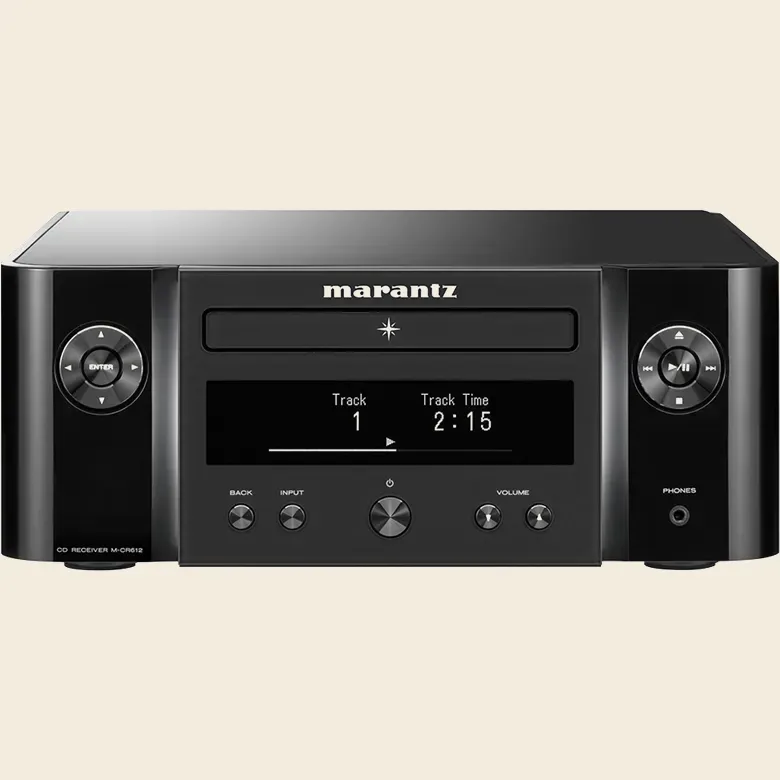 Marantz M-CR612, front view at Toma Audio