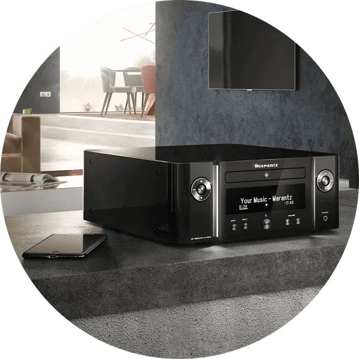 Marantz M-CR612, in a listening room at Toma Audio